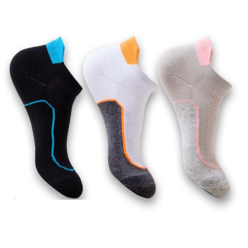 Women 3 Pairs EU36-EU40 High Quality Sports Socks Terry inside A03